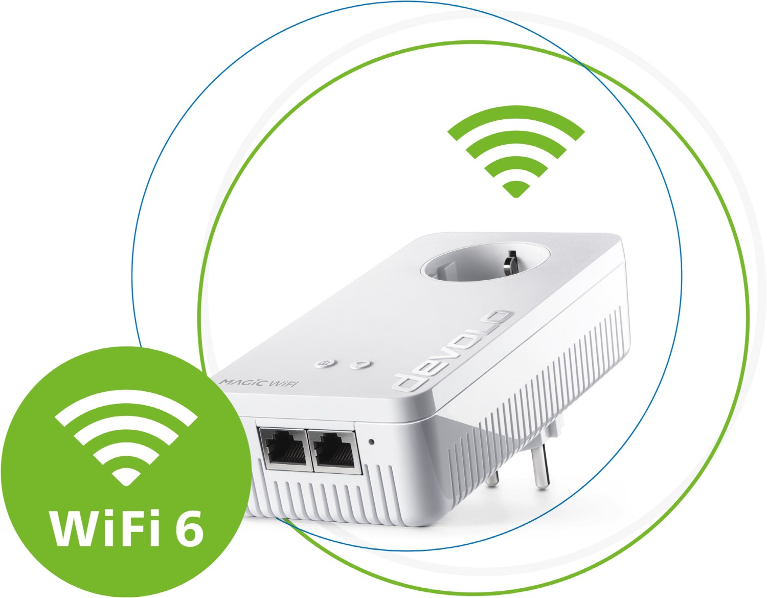 Magic 2 WiFi 6 Erweiterung Power WLAN von Devolo