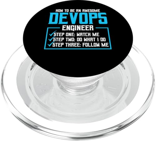 Sys Admin und Entwickler Design for a Cloud devops Ingenieur PopSockets PopGrip für MagSafe von Devops Engineer Design