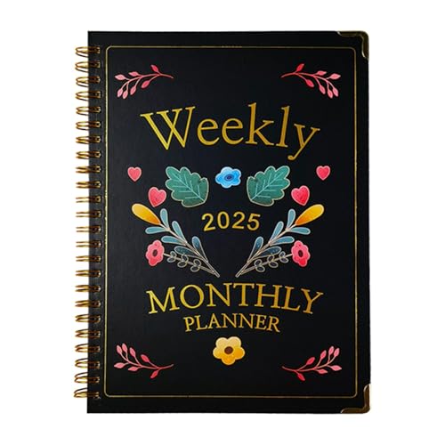 2025 Calendar Planner Notebook | Yearly Record Notebook | Weekly And Monthly Life Planner | Daily Planner 2025 | Time Management Notebook 2025 71 Pages Planner Yearly Planning For Workers Adults von Dgayaeic