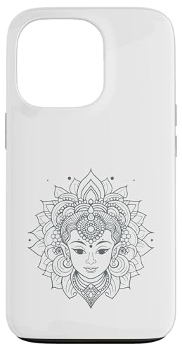 Hülle für iPhone 13 Pro Shakti Mata, Navratri Hindu-Göttin Gesicht Pooja von Dhaarmik