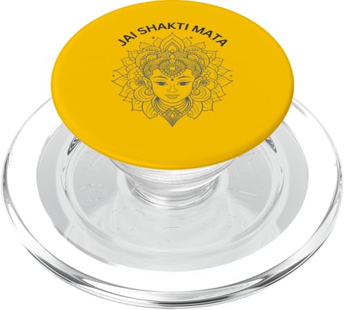 Shakti Mata, Navratri Hindu-Göttin Jai Shakti Mata Pooja PopSockets PopGrip für MagSafe von Dhaarmik