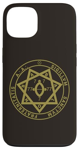 Hülle für iPhone 13 Babalon Heptagram Astrum Argentum Ordensiegel Crowley A.'.A.' von Dharma Path