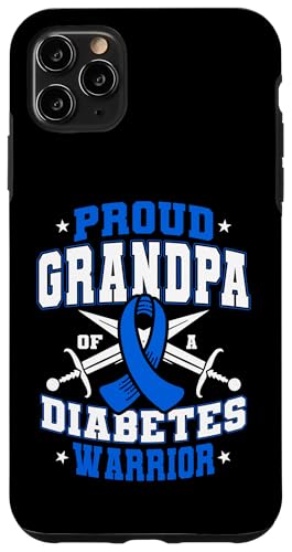 Hülle für iPhone 11 Pro Max Stolzer Opa von A Diabetes Warrior Diabetes Awareness von Diabetes Awareness Month Design Diabetic Support