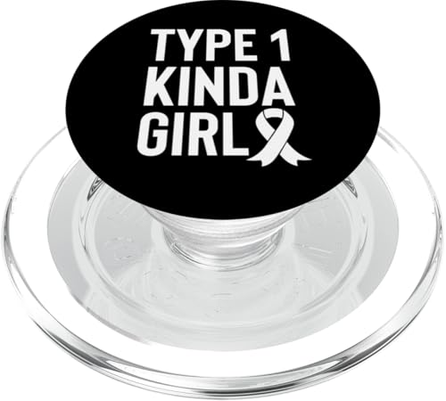 Type 1 Kinda Girl Diabetes Diabetic PopSockets PopGrip für MagSafe von Diabetes Designs Zuckerkrank Blutzucker