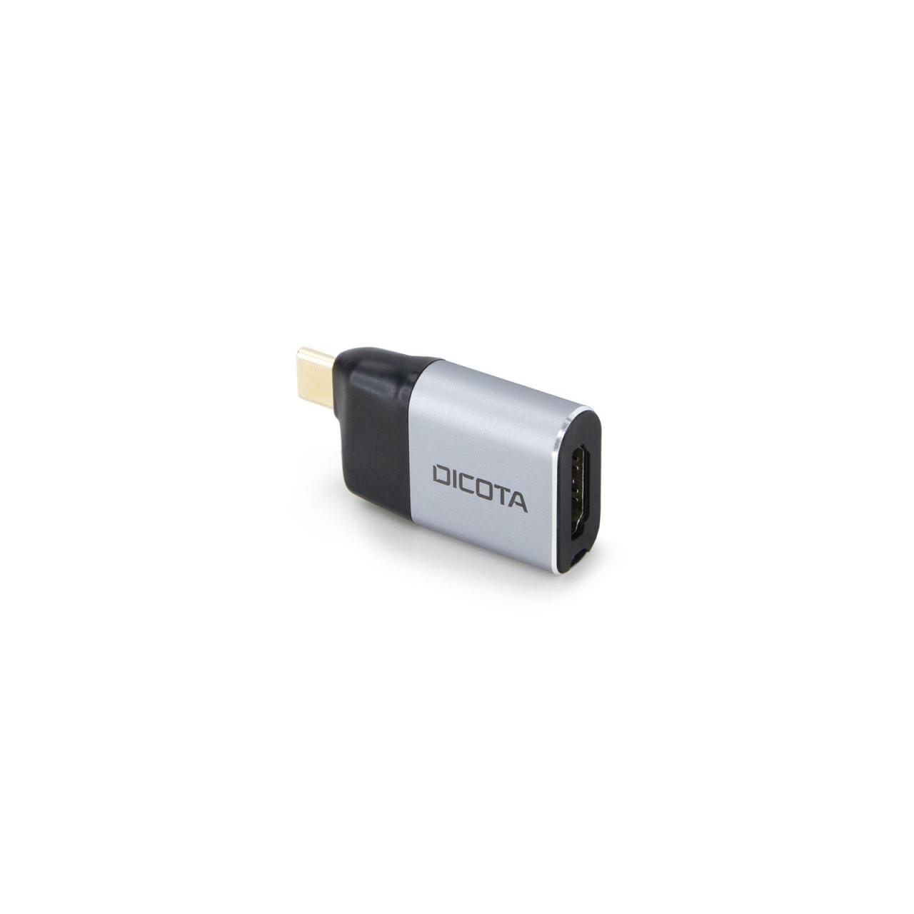 DICOTA Mini-Adapter USB-C zu HDMI mit Power Delivery von Dicota