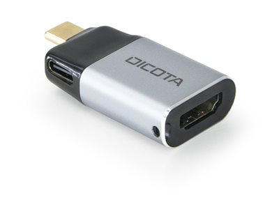 Dicota USB-C to HDMI Mini Adapter with PD (4k/100W) silver von Dicota