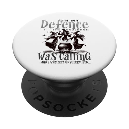 Der Kessel rief ein lustiges Hexen-Meme PopSockets mit austauschbarem PopGrip von Die urkomische Wicca-Hexe Meme Co.