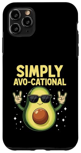 Simply Avo-cational Gesundes vegetarisches Essen Hülle für iPhone 11 Pro Max von Diet Avocado Fruit Lover Gift Dietitians