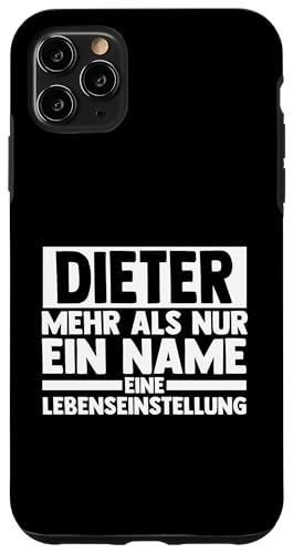 Hülle für iPhone 11 Pro Max Vorname Dieter von Dieter Geschenk