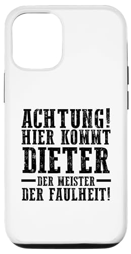Hülle für iPhone 14 Pro Vorname Dieter von Dieter Geschenk