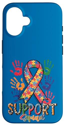 Autismus-Bewusstsein – Autistic Kids Awareness Support Squad Hülle für iPhone 16 von Different & Proud Autism Wear.USA