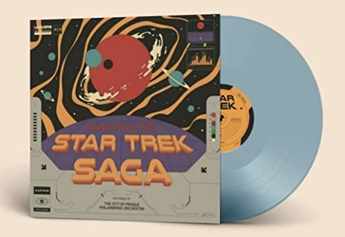 Music from the Star Trek Saga (Blue Vinyl Lp) [Vinyl LP] von Diggers Factory (Rough Trade)