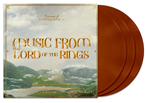 The Lord of the Rings Trilogy (Brown Vinyl) [Vinyl LP] von Diggers Factory (Rough Trade)