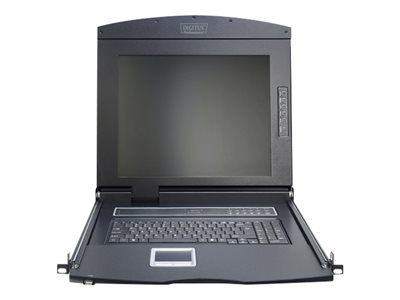 DIGITUS Modulare Konsole 17TFT,1-Port KVM&Touchpad,Deutschl von Digitus