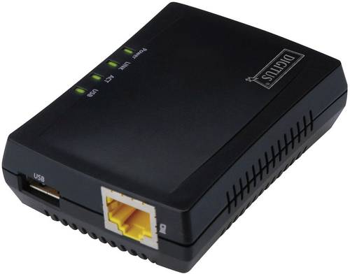 Digitus DN-13020 Netzwerk USB-Server USB 2.0, LAN (10/100MBit/s) von Digitus
