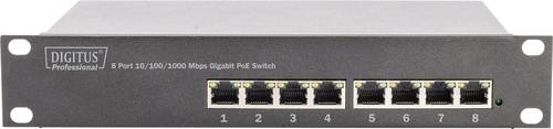 Digitus DN-95317 Netzwerk Switch 8 Port 10 / 100 / 1000MBit/s PoE-Funktion von Digitus