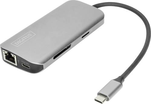 Digitus USB-C® Mini-Dockingstation DA-70884 Passend für Marke: Universal Chromebook, Chromebook, L von Digitus
