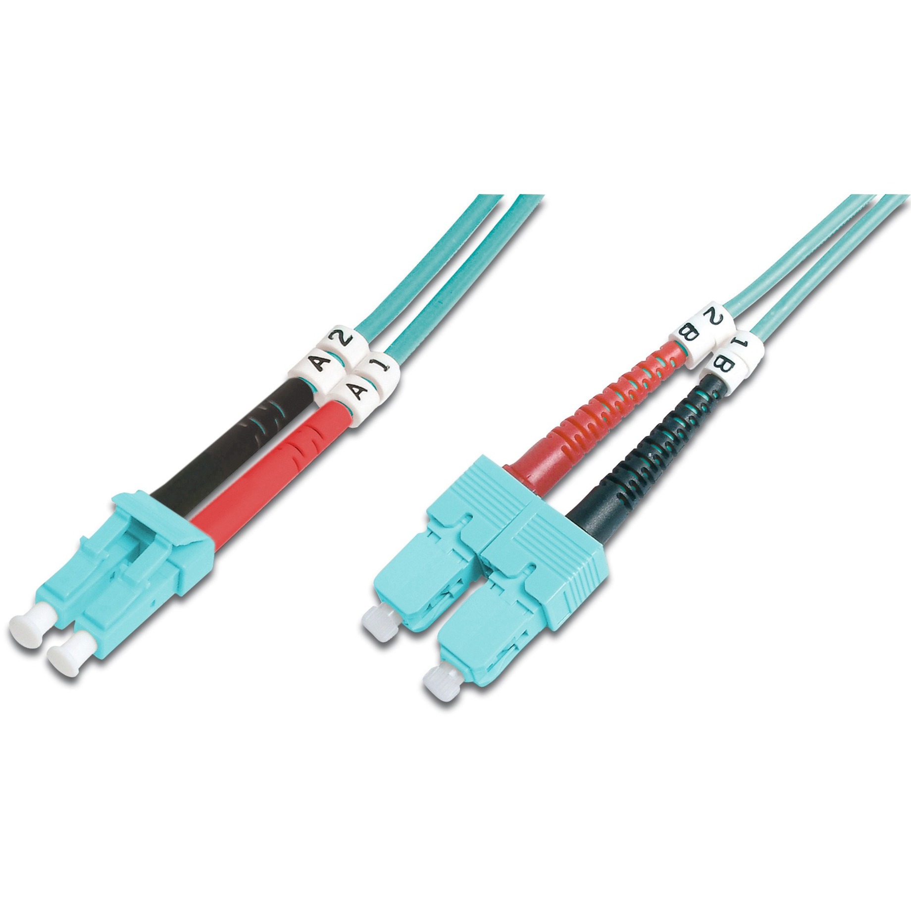 LWL Patchkabel, Duplex, LC > SC Stecker, Multimode OM3 von Digitus