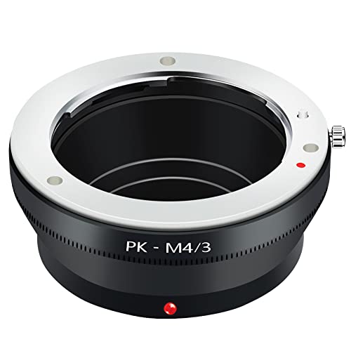 Diheohg Pk- / 3 Adapter Ring Für Pk Objektiv Für Mini 4/3 M43 Kamera Gehäuse Für -D E-M5 E-Pm2 E-Pl5 Gx1 Gx7 Gf5 G5 G3 von Diheohg