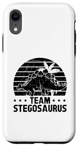 Dinosaurier Funny Dino - Team Stegosaurus Hülle für iPhone XR von Dinosaur Lover