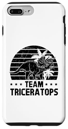 Dinosaurier Funny Dino - Team Triceratops Hülle für iPhone 7 Plus/8 Plus von Dinosaur Lover