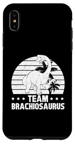 Team Brachiosaurus - Dinosaurier Funny Dino Hülle für iPhone XS Max von Dinosaur Lover