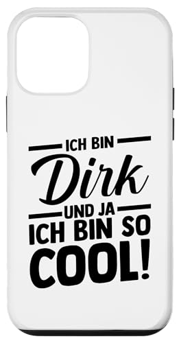 Hülle für iPhone 12 mini Vorname Dirk von Dirk Geschenk