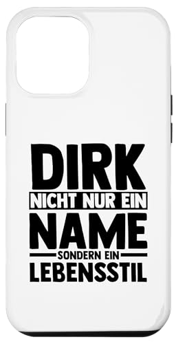 Hülle für iPhone 14 Plus Vorname Dirk von Dirk Geschenk