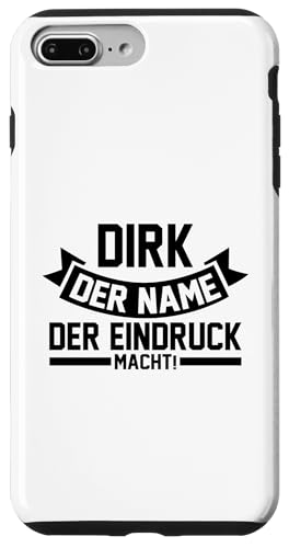Hülle für iPhone 7 Plus/8 Plus Vorname Dirk von Dirk Geschenk