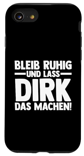 Hülle für iPhone SE (2020) / 7 / 8 Vorname Dirk von Dirk Geschenk