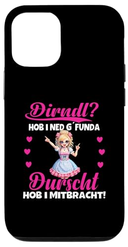 Hülle für iPhone 14 Damen Trachtendirndl für Oktoberfest - Kinder Trachten von Dirndl Ersatz Oktoberfest Damen Outfit Bluse