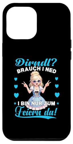 Hülle für iPhone 14 Plus Damen Trachtendirndl für Oktoberfest - Kinder Trachten von Dirndl Ersatz Oktoberfest Damen Outfit Bluse