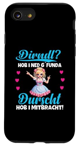 Hülle für iPhone SE (2020) / 7 / 8 Damen Trachtendirndl für Oktoberfest - Kinder Trachten von Dirndl Ersatz Oktoberfest Damen Outfit Bluse