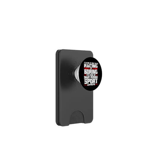 Dirttrack-Rennen PopSockets PopWallet für MagSafe von Dirt Track Race Car Racer Driver HD0