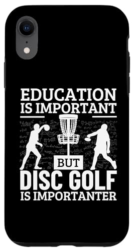 Hülle für iPhone XR Die Ausbildung von Discgolf-Spielern ist wichtig Lustiges Discgolf von Disc Golfer Ultimate Frisbee Disc Golfing