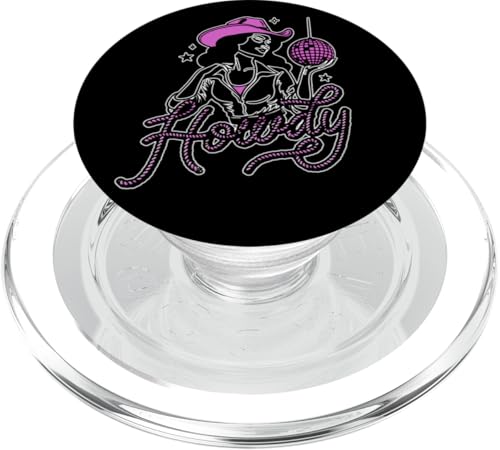 Howdy Cowgirl - Western Cowboy Space Country Disco PopSockets PopGrip für MagSafe von Disco Cowboy & Space Cowgirl Outfits