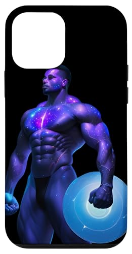 Hülle für iPhone 12 mini Cosmic Workout: „Galactic Gains“ — Fitness mit dem Universum von Discovery Branding