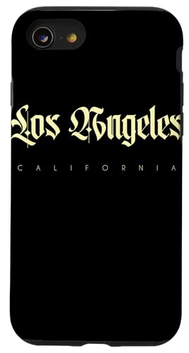 Hülle für iPhone SE (2020) / 7 / 8 Los Angeles California Novelty Yellow Edition von Discovery Branding