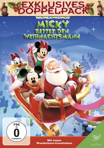 Weihnachtspack 6 - MM Wunderhaus - Micky rettet den Weihnachtsmann + Elfen helfen [2 DVDs] von Disney Baby