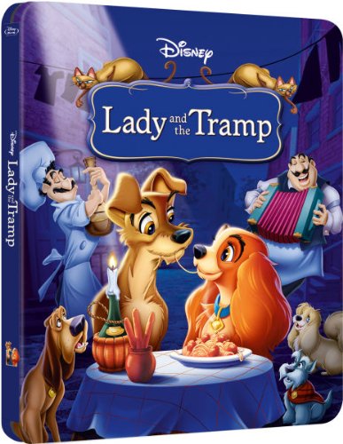 Susi und Strolch Lady and the Tramp Limited Exclusive Steelbook Blu-Ray (UK-Import ohne deutschen Ton) von Disney UK