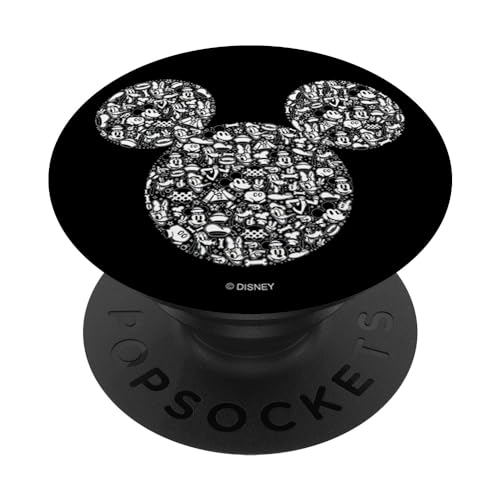 Disney Mickey Mouse Retro Iconic Cartoon Ears PopSockets Klebender PopGrip von Disney