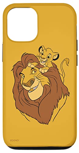 Hülle für iPhone 12/12 Pro Disney Der König der Löwen Simba und Mufasa Vater und Sohn von Disney