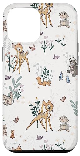 Hülle für iPhone 15 Plus Disney Bambi und Klopfer Floral von Disney