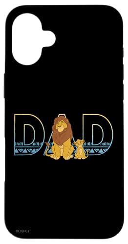 Hülle für iPhone 16 Plus Disney Der König der Löwen Simba und Mufasa Dad Vater von Disney