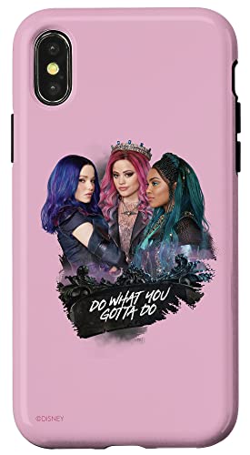 Hülle für iPhone X/XS Disney Descendants 3 Mal Uma Audrey Tu was du tun musst von Disney