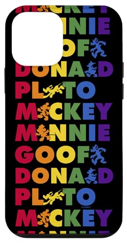 iPhone 12 mini Disney Mickey & Friends Pride Group Name Stack Case von Disney