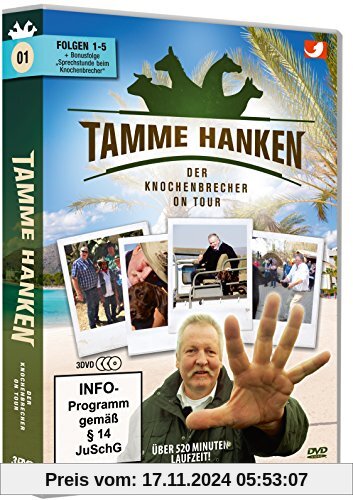 Tamme Hanken - Der Knochenbrecher on Tour, Folgen 1 - 5 (3DVDs) von Divers