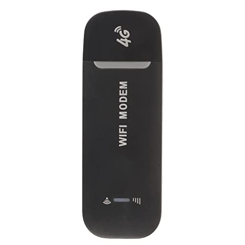 4G LTE USB-Netzwerkadapter, Kabelloser WLAN-Hotspot-Router, Modem-Stick, 300 MBit/s, Hervorragende Abdeckung, Freigabefunktion, Plug-and-Play, Unterstützt Bis zu 10 von Diyeeni