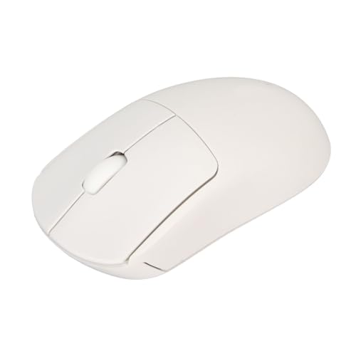 Diyeeni 2,4 G Tragbare Kabellose Maus, 1200 DPI USB-schnurlose Mäuse, Computermäuse mit Nano-Empfänger, Bequemer Griff, für Computer, Laptop, PC, Desktop für (White) von Diyeeni