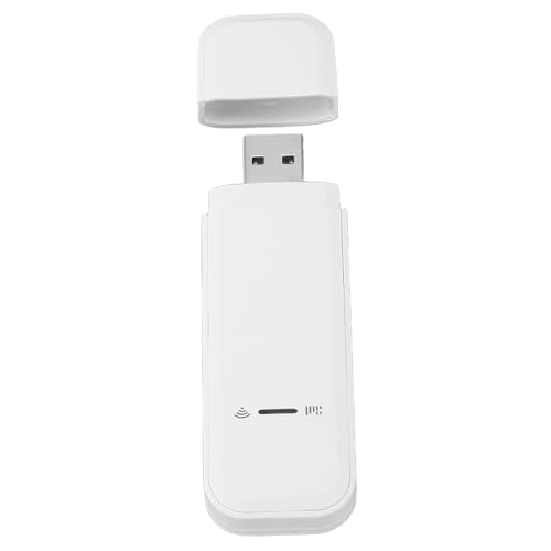 USB 4G Mobile Router, Pocket 4G WiFi Dongle 150 Mbit/s High Speed ​​Mobile Router mit SIM-Kartensteckplatz, WiFi-Modem Unterstützt 10 Geräte, für Home Office von Diyeeni